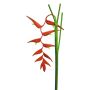 Heliconia artificial JIANG, rojo, 130cm