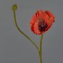 Amapola artificial YILAN, roja, 60cm