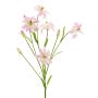 Rama artificial de lirio silvestre WENHAO, rosa-crema, 95 cm