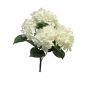 Hortensia artificial LINJIA en rama, crema, 45cm