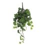 Hiedra artificial para colgar LANSHUO en varilla de ajuste, verde, 45cm