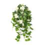 Geranio artificial KAISA en varilla de ajuste, blanco, 70cm
