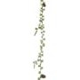 Guirnalda decorativa de alerce NANZIA, helada, con piñas, verde, 180cm