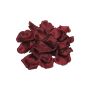 Pétalos de rosa satinados JINHUI, burdeos, 60 piezas