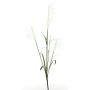 Rama artificial de hierba de la pampa LINEN con panículas, blanca, 145cm