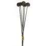 Ramo artificial de allium ANSHUO, plata, 60cm