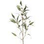 Rama artificial de eucalipto JURKA con frutos, verde-gris, 115 cm