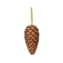 Panas de pino brillantes VINCENT, colgantes, cobre, 23 cm