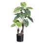 Planta artificial Colocasia SLIHER, tronco artificial, verde, 70 cm