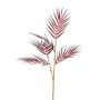 Rama decorativa de palmera de frutos dorados MELTOR, color burdeos y dorado, 80 cm