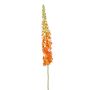 Flor artificial grande de vela de steppe NITTI, naranja, 130 cm