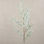 Rama de ciprés de plástico ZHARANTE, nevada, verde, 75 cm