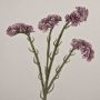 Flor artificial limoncillo AYISHA, aspecto seco, violeta claro, 65 cm