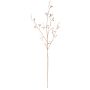 Rama de plástico de bayas de nieve WAKILIA con frutos, oro rosa metalizado, 100 cm