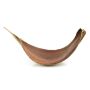 Hoja de coco seca grande CHIPUNA, marrón, 30-120 cm