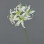 Flor artificial de amarilis de jardín KUSTANA, blanca, 70 cm, Ø 20 cm
