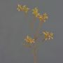 Flor decorativa de canguro LEOBER, amarillo anaranjado, 75 cm