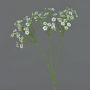 Rama de flores artificiales Gypsophila SIKINOS, blanca, 65 cm