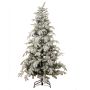 Árbol de Navidad artificial DALIO, LEDs, nevado, 150cm