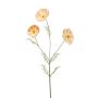 Rama decorativa con adornos BRALTO, melocotón, 80 cm