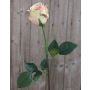 Rosa artificial SAPINA, amarillo-rosa, 60cm, Ø6cm
