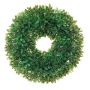 Corona artificial de boj FRITZ, verde, Ø27cm