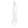 Rama artificial de alerce ZALMET, colgante, congelada, blanca, 135 cm
