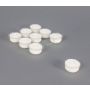 Velas blancas MISSI, 9 unidades, 1,8 cm, Ø 4 cm, 5 h