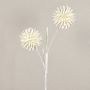 Allium artificial CHIRARA, blanco, 95cm, Ø10cm