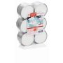 Velas grandes KENNY, 12 piezas, blanco, 1,9cm, Ø5,7cm, 8h