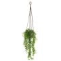 Cesta colgante ficus pumila artificial SILIJA, tiesto terracota, verde, 80cm
