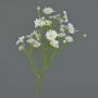 Margarita artificial BELINA, blanco, 30cm, Ø1cm