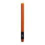 Vela cónica AURORA, naranja, 27cm, Ø2,2cm, 10h - Made in Germany