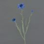 Rama de aciano artificial KELSIE, azul, 70cm, Ø4cm