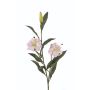 Rama de lirio sintético DANBI, blanco, 85cm, Ø9cm