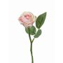 Mini rama de rosa sintética GABI, rosa-verde, 25cm, Ø5cm