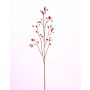 Rama de rosa canina artificial EDITH, con frutos, rojo, 110cm