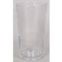 Jarrón de cristal AMNA OCEAN, cónico, transparente, 25cm, Ø14cm