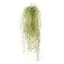 Tillandsia Usneoides artificial IRMENA, en varilla de ajuste, difícilmente inflamable, verde-amarillo, 80cm