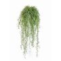Tillandsia Usneoides artificial IRMENA, en varilla de ajuste, difícilmente inflamable, verde, 80cm