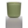 Portacandelitas NICK, verde hierba, 7,5cm, Ø7,5cm