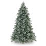 Árbol navideño artificial PARIS SPEED, helado, azul, 180cm, Ø135cm