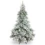 Árbol de Navidad artificial TORONTO SPEED, nevado, 210cm, Ø150cm