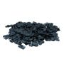 Pétalos artificiales de rosa MEGGIE, 500 piezas, negro, 4x4cm