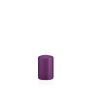 Vela de farol MAEVA, cilíndrica, violeta, 8cm, Ø5cm, 18h - Made in Germany