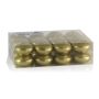 Pack de velas flotantes ORNELLA, 24 unidades, oro, Ø4,5cm, 4h