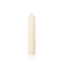 Vela para farol FRANZISKA, marfil, 50cm, Ø10cm, 414h - Made in Germany