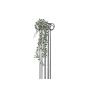 Hiedra artificial colgante JOHANNES con vara de fijación, verde-blanco, 100cm