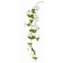 Rama de petunia de plástico MARTHE, blanco-verde, 130cm