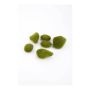 Piedras de musgo artificial BAHIA, 6 piezas, verde, 12x16x5cm